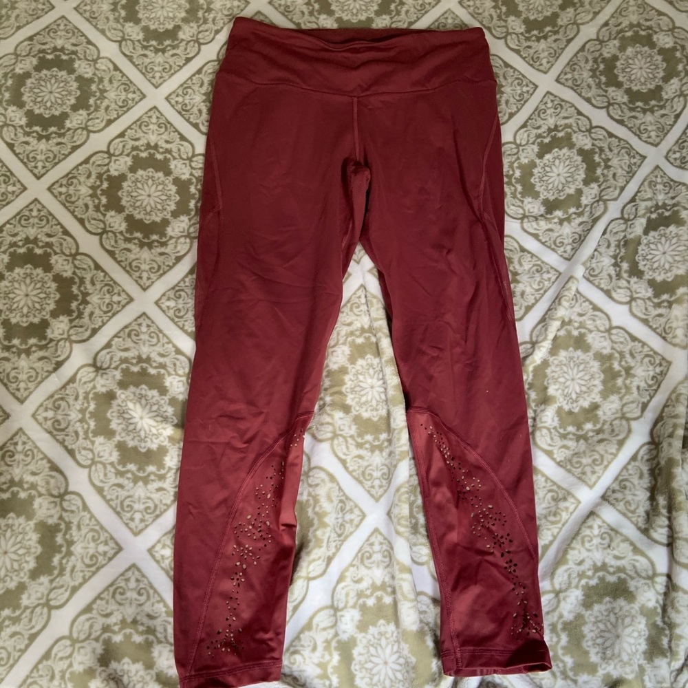 pink full length leggings from Victoria’s Secret